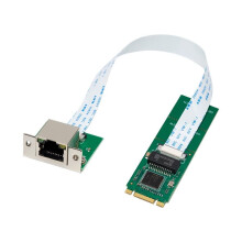 M.2 B+M 82574L Gigabit Ethernet Card 10/100/1000Mbps NIC Network Adapter for Computer PC