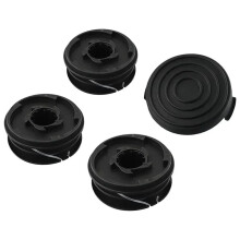 4-Delige Trimmer Spoelkopset voor GC-ET 4530 3405685 Trimmer met Snoeroprolset, Inclusief Kappen en Deksels voor Tuinmaaiers