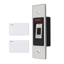 Metallenes Fingerabdruck-Zutrittskontroll-Tastenfeld, IP68 Wasserdicht, RFID-Lesegerät (125 KHz) mit Integriertem Design, Sicherheitstüröffner