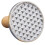 Decorative Cookie Stamp Press with Wooden Handle and Metal Pattern Discs for Baking A 1