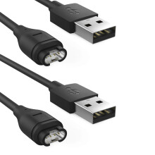 2X Replacement USB Data Sync Charging Cable Wire for  Fenix 5/5S/5X/Forerunner 935/Quatix 5, BLACK