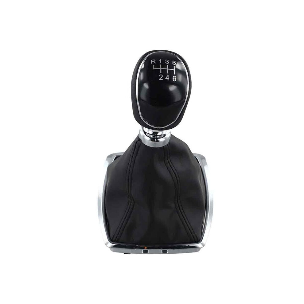 Gear Knob 6 Speed With Gear Shift Gaiter Chrome Frame Gb64637aa 1639784 For For C-Max 2008-2010 For 2008-2012 4711982346333