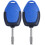 2X 3 Button Cover Shell Key Remote Control Body & Keys for  Transit 1