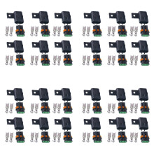24 Pezzi ATO ATC Portafusibili Assemblaggio ATC Kit Presa Fusibile Sigillato Impermeabile Giunzione Kit Filo Esistente