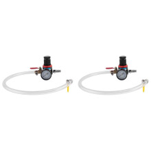 2X Car Cooling Radiator Pressure Leak Tester Tank Fuel Tank Detector Meter Tool
