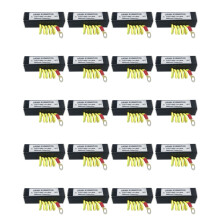 20X 100/1000M POE IP Camera Network POE RJ45 & POE Surge Protector Protection Device Arrester SPD 1000M