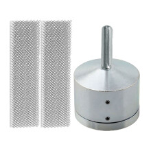 15mm Copper Tube Cleaning Brush Multi-Purpose Plumbing Pipe Power Drill Metal Cleaning Tools with 2 Replace Brush