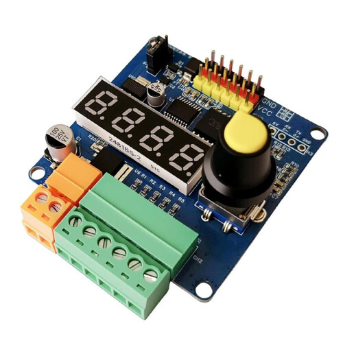 RC Servo Tester 6-Channel Servo Controller Board PWM Speed/Angle Adjustable, for RC Models/Robotic Arms/Servo Testing