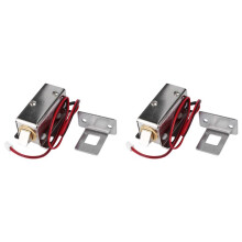 2X  Elektromagnetisches Schloss  12V Elektrisches Riegelschloss Kleines Elektrisches SchaltschranktüRschloss (B)
