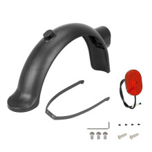 For  4 Pro Scooter Rear  with Taillight and Bracket, Rear Mudguard Assembly for Mijia 4 Pro Electric Scooter