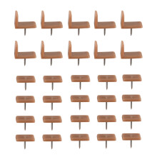Plastic Drawer Glides and Slides Drawer Stoppers, Tack-In Drawer Tack Glide Plastic for Repairing Dressers, 30 Pcs