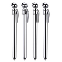 Tire Gauges Tire Pressure Gauges, Pen Style, 4 Pack