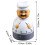 2X Egg Timer Short-Term Alarm Clock, 60 Minutes Kitchen Timer Cooking Baking Mechanical Countdown Timer Cooking Timer 6