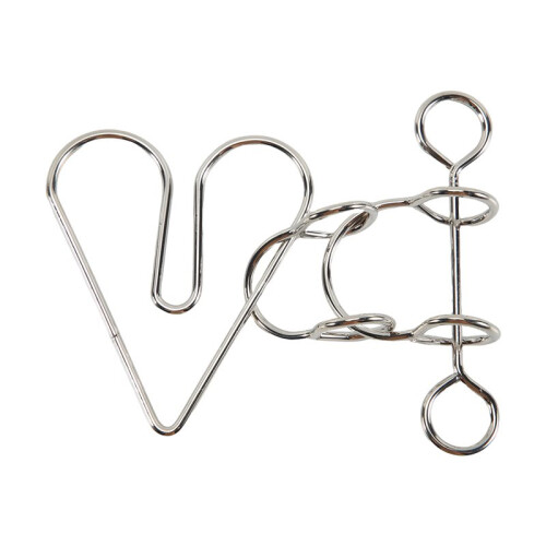 Heartbreak Wire Brain Teaser Metal Puzzle