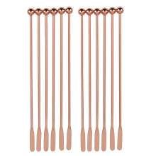Stainless Steel Coffee Beverage Stirrers Stir Cocktail Drink Swizzle Stick,Coffee Stir Stick Set of 12