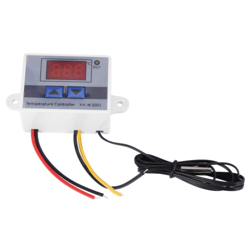 220v Sonde De Commutateur De Commande De Thermostat Du Régulateur De Température 10a Digital Led