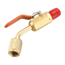 R410A R134A Vanne D'ArrĂŞT en Laiton pour les Tuyaux de Charge une / C HVAC 1 / 4 pouces AC Refrigerant