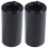 2pezzi 70mm/44mm Guaina Termorestringente in Pvc Nera 2M 6.5Ft per 18650 Batteria 1