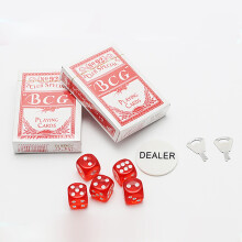 Lot de 100 Jetons de Poker pour Texas Holdem, Blackjack, Jeu avec éTui de Transport, Boutons de Cartes et Jetons de Casino de Style DéS.
