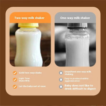 Agitateur Électrique pour Biberons de Lait, Mélangeur de Lait en Poudre Intelligent USB, Appareil Divin pour Préparation de Lait Maternisé avec