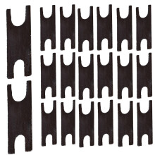 Mechanical Keyboard PCB Stabilizer Satellite  Films Gasket Sticker  Key Adjustment  Film,PTFE, 20Pcs