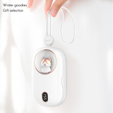 Hand Warmer 10000 MAh USB Power Bank Electric Portable Pocket Hand Warmer Digital Display Multi-Function