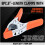 12 Peças de Grampo de Mola de 6 Polegadas, Grampos de Mola de Metal para Serviços Pesados, Abertura de Mandíbula de 2,5 Polegadas 5