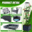 Adjustable Raised Garden Bed with Detachable Planting Trellis and Irrigation System 5