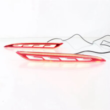 Car LED Rear Lights Turn Signal Reflector Bumper Lamp Brake Light for Model S 2017-2022