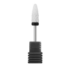 Nail Cone Tip Ceramic Drill Bits Electric Cuticle Clean Rotary For Manicure Pedicure Grinding Sander Tool 1Pcs Black