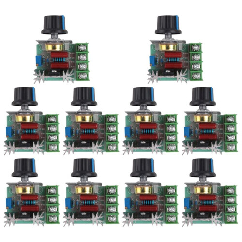 10X Regulator of Voltage Controller Speed Dimmer SCR 2000W AC 220V