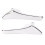 2Pair Inside Inner Door Handle Cover Trim Door-Pull Handle for   E CLS Class S211 W211 W219 2003-2009 4