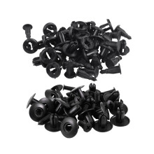 45 Pcs Accessories: 25 Pcs Plastic Car Bumper Door Rivets Clip 10Mm Hole & 20Pcs Liner Push Clips Retainer