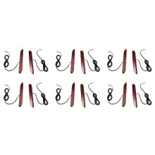 12x LED Car Rear Bumper Reflector Tail Brake Light Bar for  Camry Reiz Wish Sienna Innova (Two Functions)