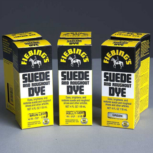 Fiebing's Suede Dye Light Brown 4 oz 1