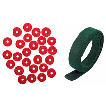 90Pcs Piano Keyboard Front Rail Regulating Punchings Repair Parts (Red) & 1pcs Green Piano Spring Rail