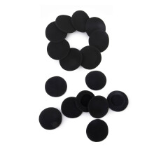 8 Pair Earphone Covers: 4 Pair 55Mm Replacement Earphone Pad Covers & 4 Pair 60Mm Pad Covers for Headset Headphone Black
