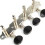 4x 4L4R Mandolin Tuning Pegs Machine Heads String Tuning Pegs for 8 Strings Mandolin Instruments Accessory 3
