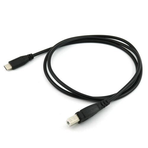 2X USB-C USB 3.1 C Typ Stecker Auf USB 2.0 B Typ Stecker Daten Kabel Mobil Telefon Drucker 2