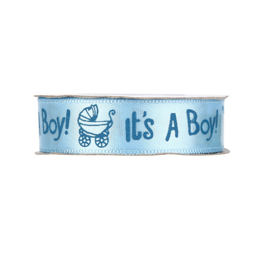 Nastro per lavoretti creativi per bambini, blu grosgrain, 10 iarde 2