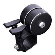 Campanello per Bicicletta 120DB Forte Doppio Corno Allarme di Sicurezza per Ciclismo Campanello di Avvertimento Accessori per Biciclette,Nero