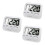 3X Digital Kitchen Timer, Large Screen Large Font Display, Magnetic Back Cooking Timer, Loud Alarm 1
