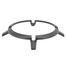 1 StüCk Schwarz Wok Steht Guss Eisen Wok Pan UnterstüTzung Rack für Brenner Gas Koch Felder Herde Herde KüChe Liefert Werkzeug ZubehöR