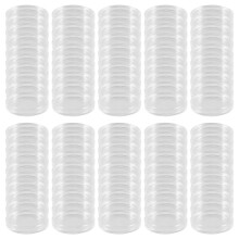100Pcs 21mm Round Clear Plastic Coin Holder Capsules Box Storage Clear Round Display Cases Coin Holders