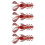 Soft Baits Crawfish Lures Artificial Fishing Baits Lure-Red 1