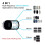 433MHz Universal Garage Door Remote Control Four-Button Code Copying Remote Control for Gate Barrier Roller Door 4