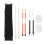 Drum Sticks Set,5A Maple Wood Drum Sticks,Drum Rods Brushes,Retractable Drum Wire Brushes,Drum Dampeners with Bag 1