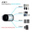 433MHz Universal Garage Door Remote Control Four-Button Code Copying Remote Control for Gate Barrier Roller Door Red 4
