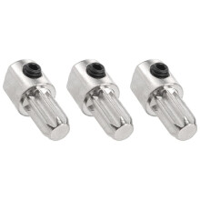 3 Uds Eje de TransmisióN Central Trasero 6888 para Slash 4X4 VXL Remo Hobby 9EMO HuanQi 727 1/10 Piezas de ActualizacióN de Coche RC