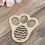 2X Easter Rabbit Foot Print Stencil Floor Bunny Foot Print Template Reusable Stencil 2